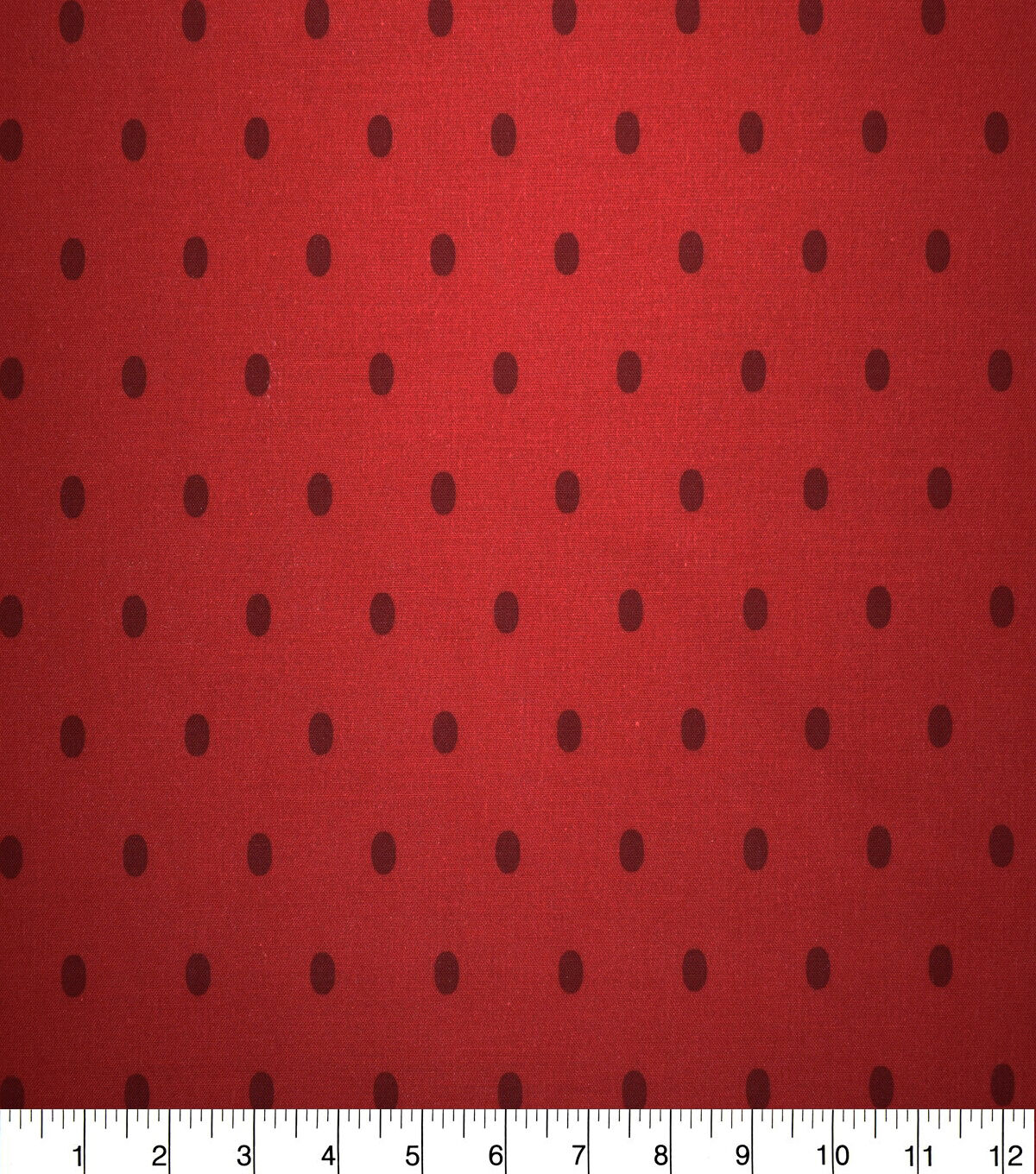Red Dots Quilt Cotton Fabric by Quilter's Showcase