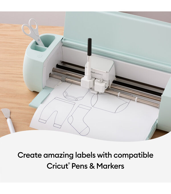 Cricut 13 x 3' Smart Label Removable Writable Vinyl Roll