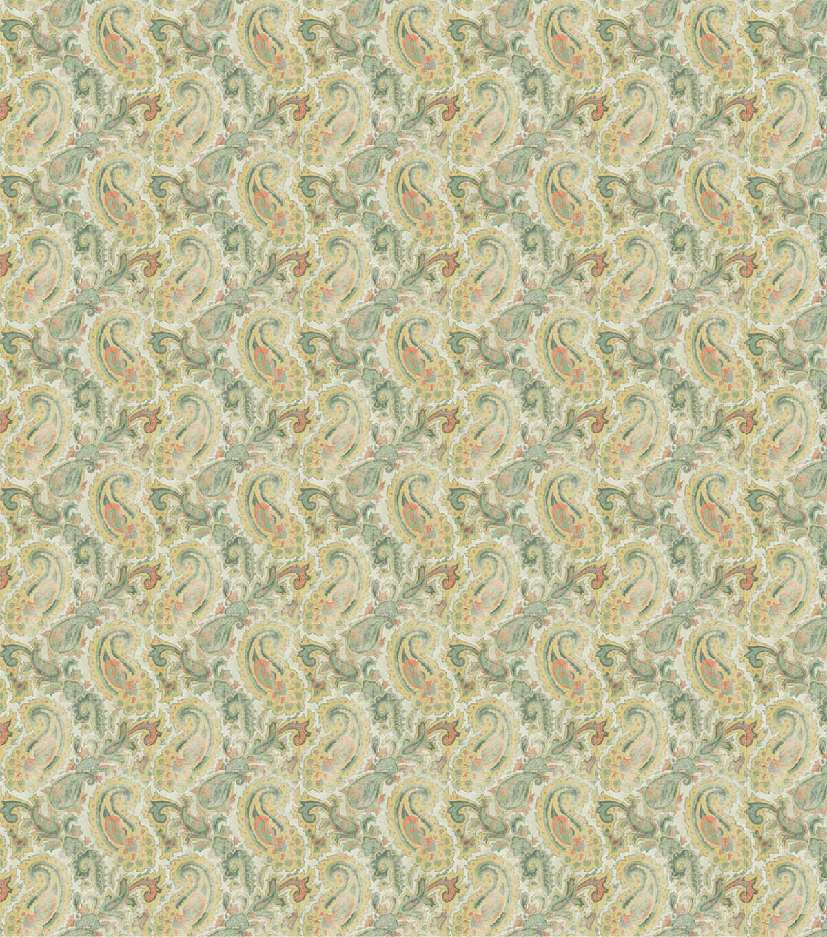 Brown Fall Critters Paisley Premium Cotton Fabric