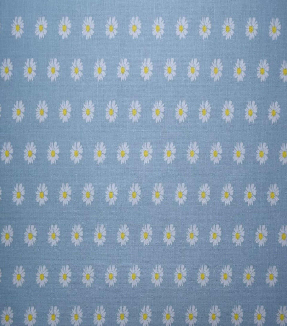 Graphic Daisies on Light Blue Quilt Cotton Fabric by Quilter's Showcase
