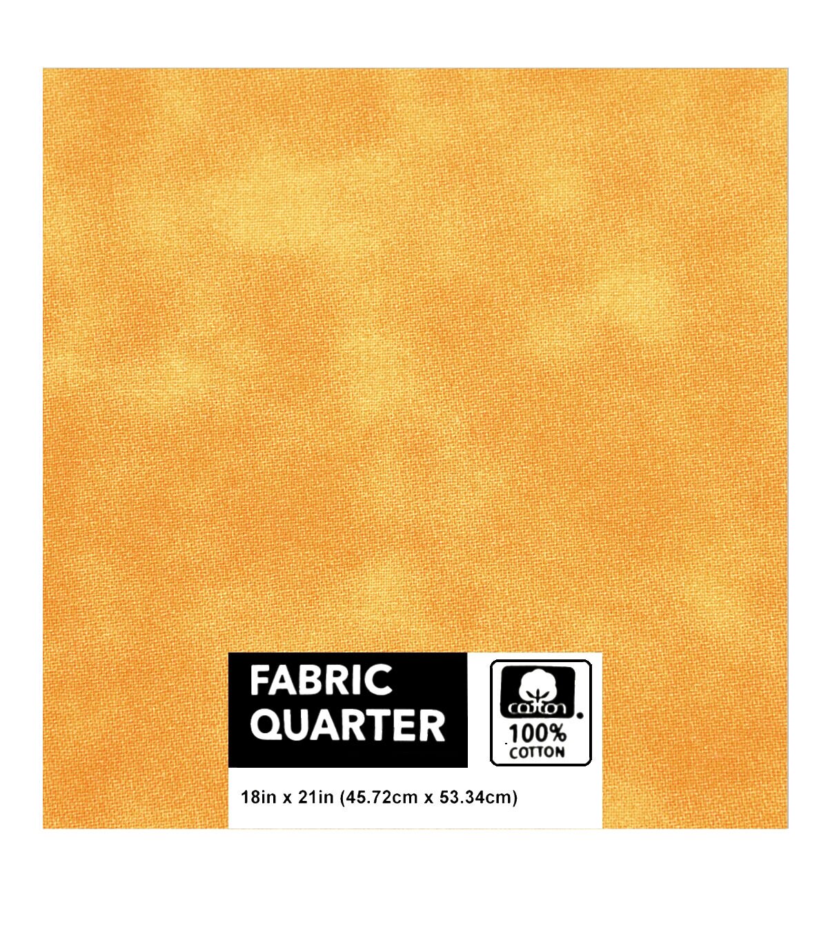 18 x 21 Gold Texture Cotton Fabric Quarter 1pc by Keepsake Calico