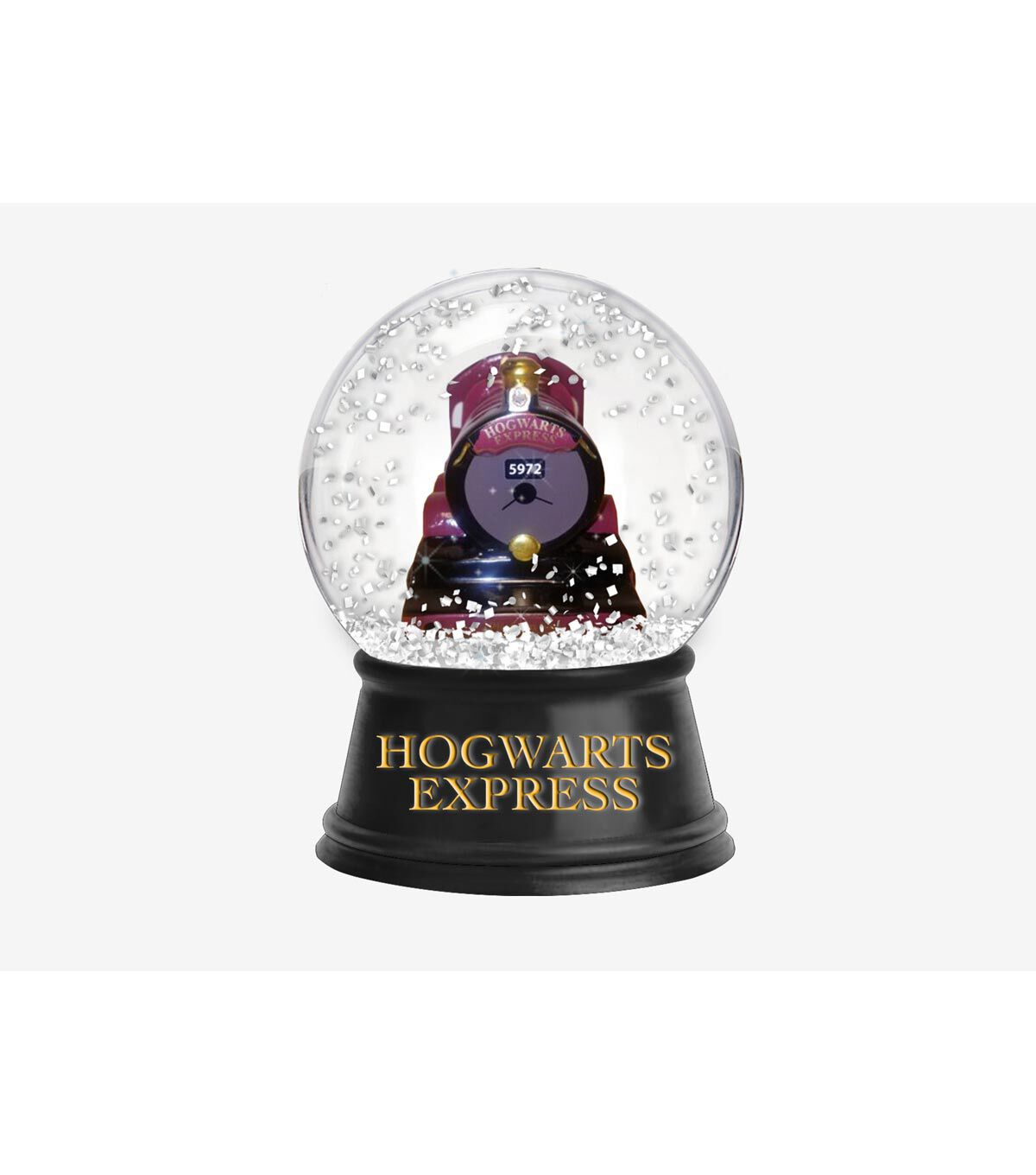 Harry Potter Train in Snow Globe Decor - Hogwarts Express