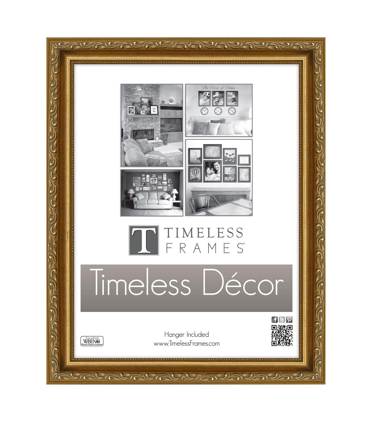 Timeless Frames 11x14 Carrington Gold Frame