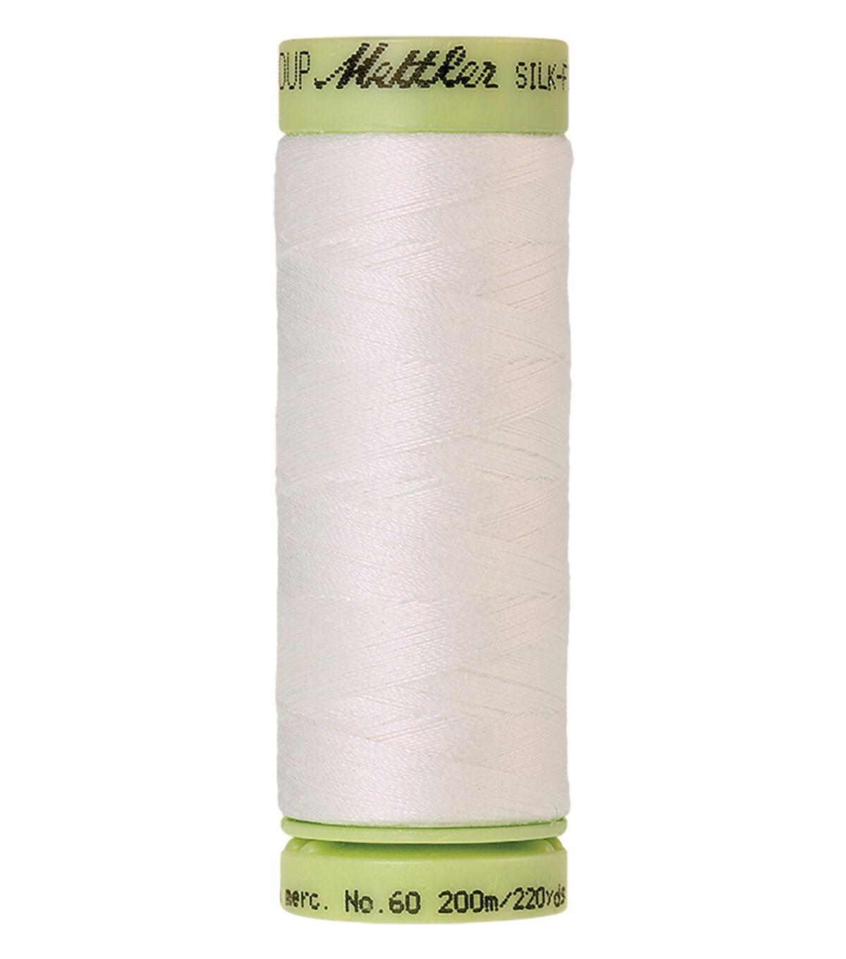 Mettler 220yd Silk Finish 60wt Cotton Thread 5ct
