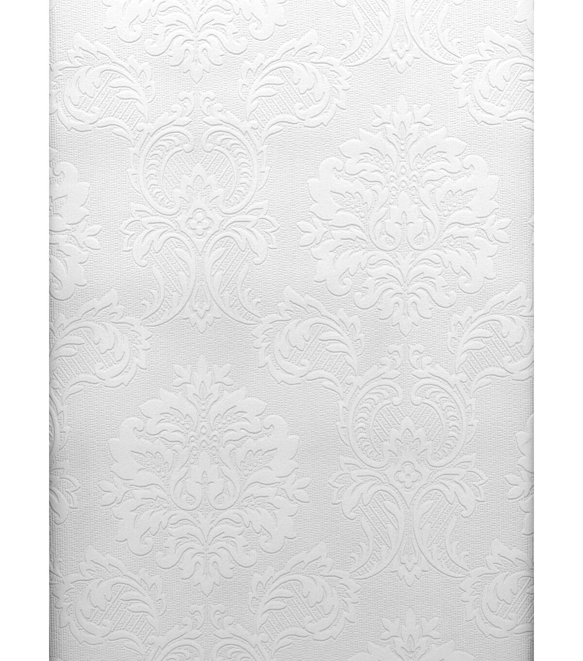 Wallpops Damascene Regal Print Paintable Wallpaper