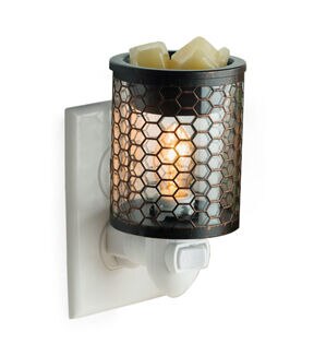 Candle Warmers 6 Black Mesh Pluggable Fragrance Warmer
