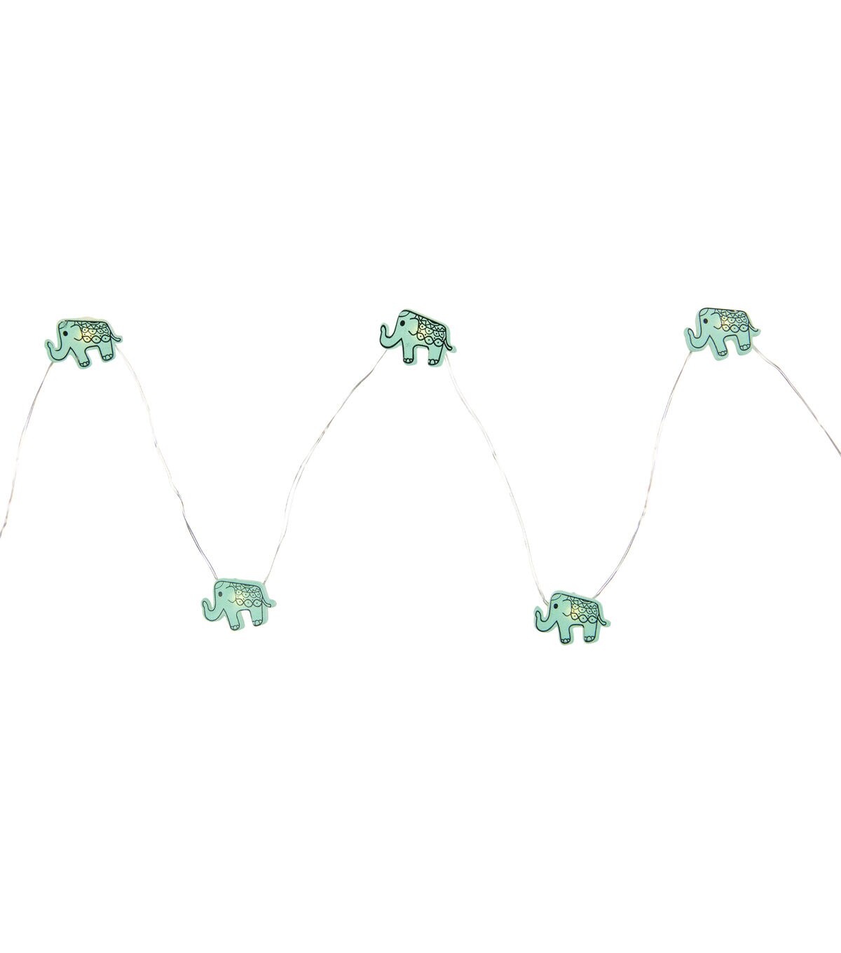 Northlight 10-Count LED Elephant Fairy Lights - Warm White