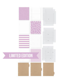 Simple Stories 6 x 8 Sn@p! Lilac Limited Edition Binder