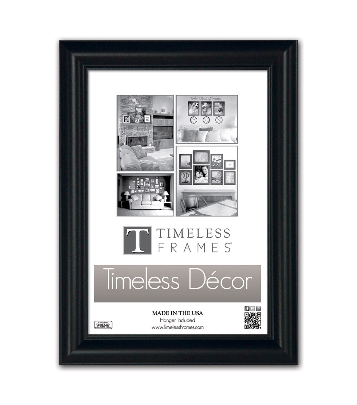 Timeless Frames 13 x 19 Brenna Black Frame