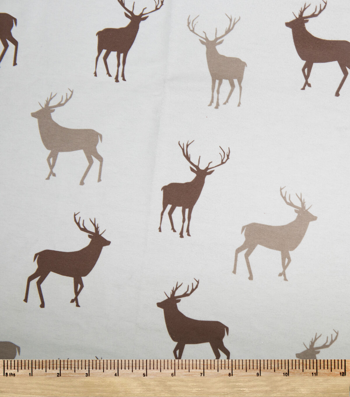 Deer Super Snuggle Flannel Fabric