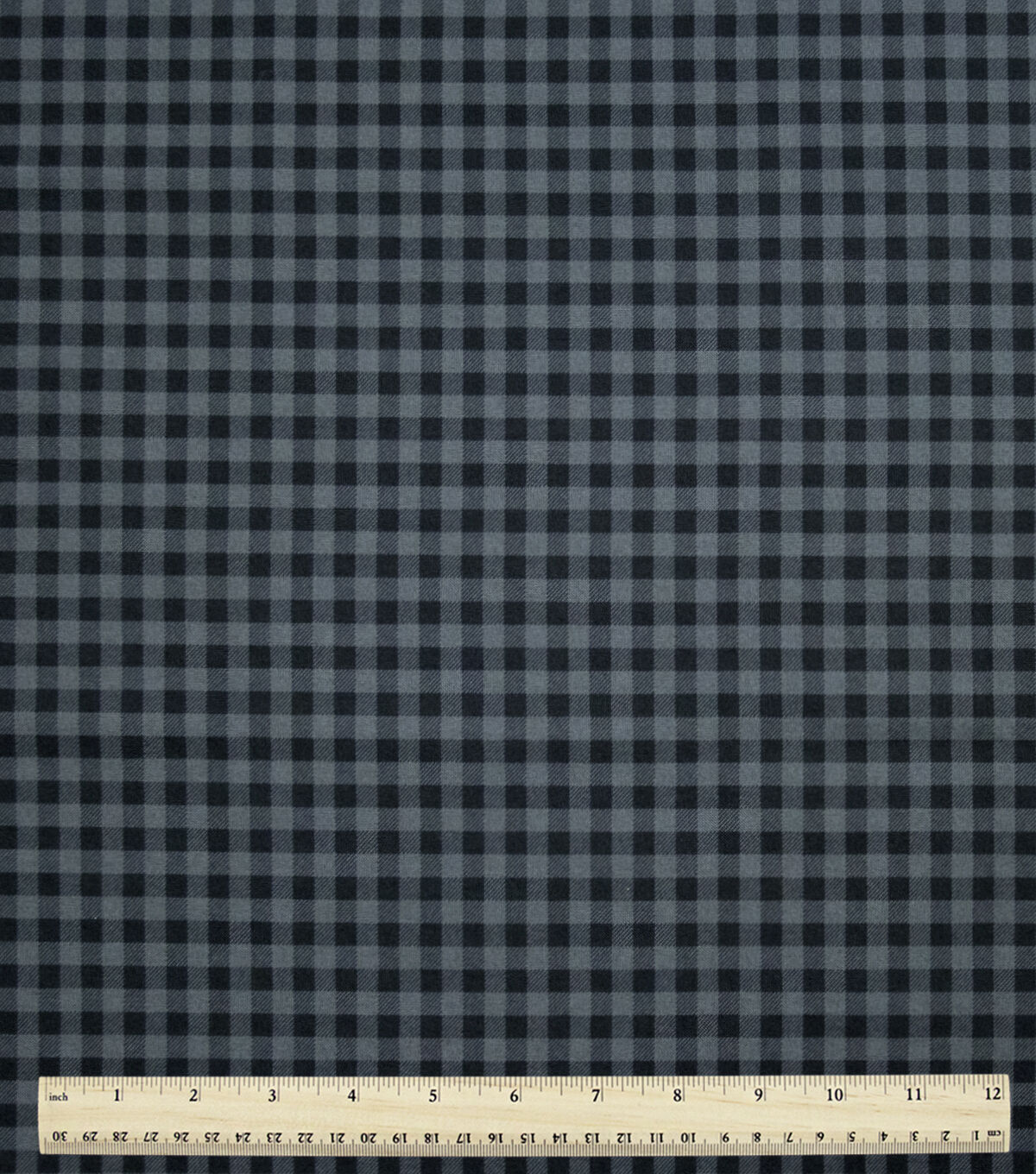 Black Buffalo Checkered Cotton Fabric by Keepsake Calico