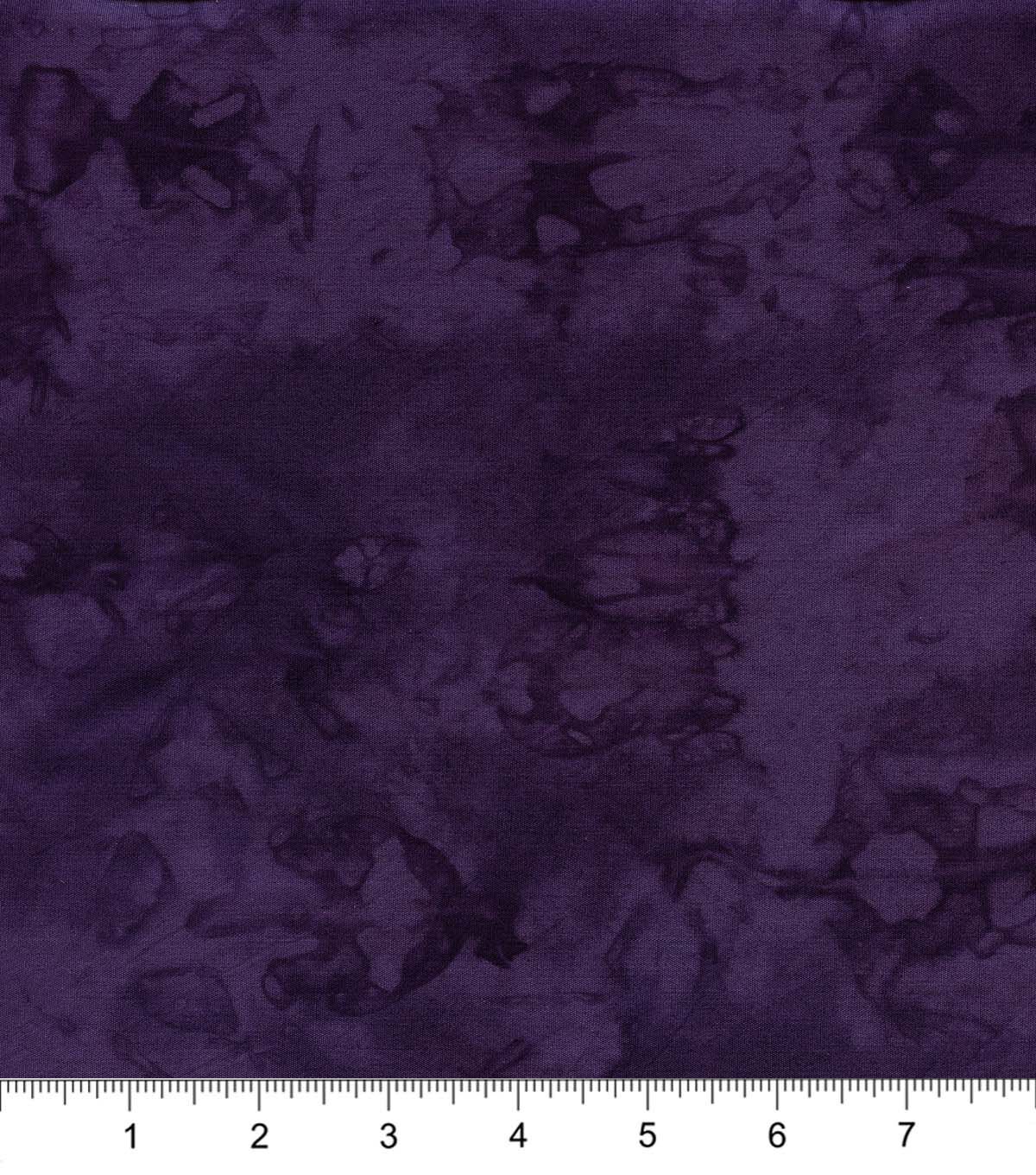 Playful Purples Batik Cotton Fabric
