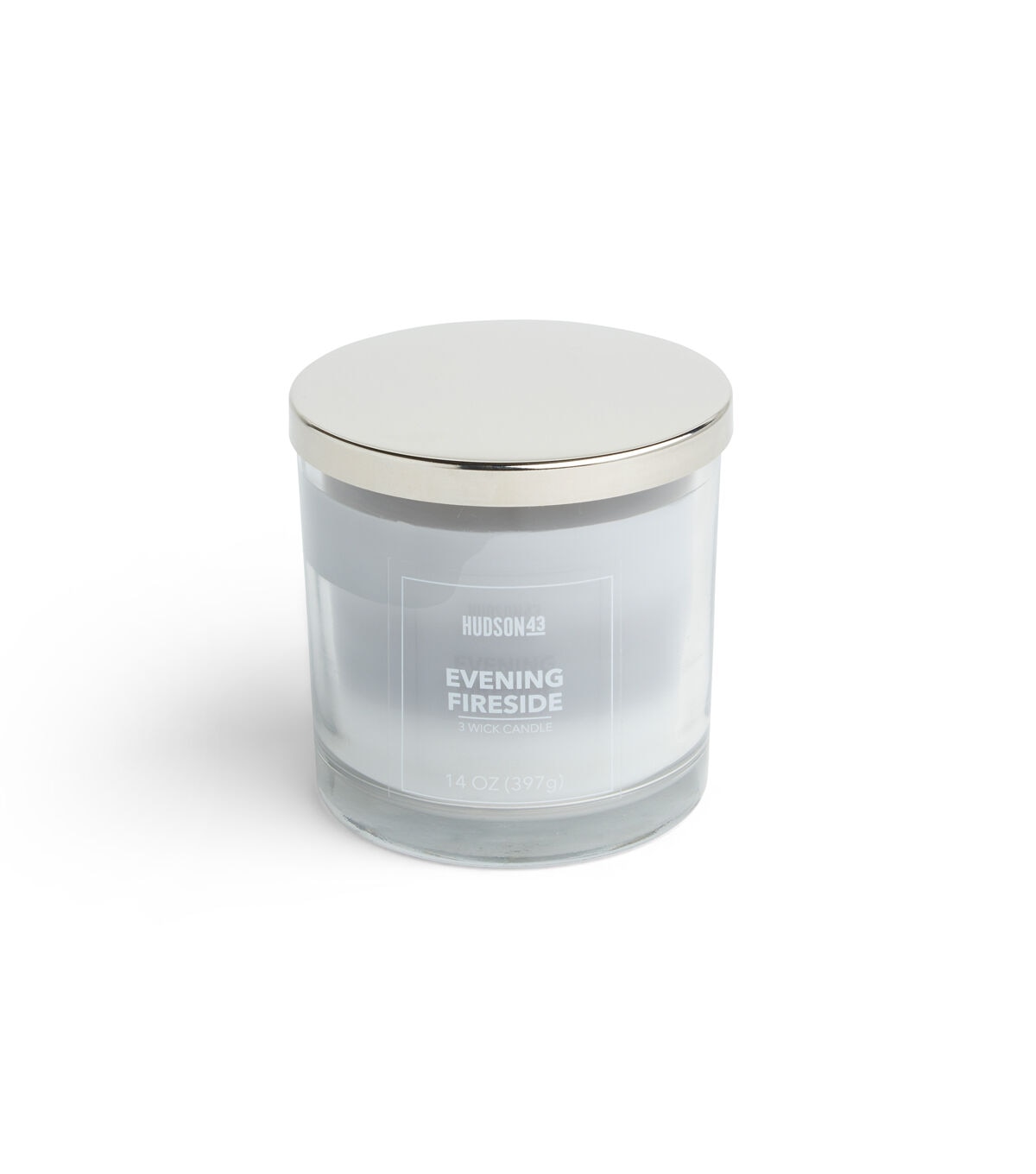 14oz Evening Fireside Scented Jar Candle by Hudson 43