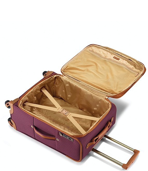Luxe II Collection Softside Long Journey Expandable Spinner Suitcase