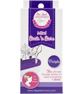 It's Sew Emma 2 x 4 Oh Sew! Purple Organized Stash N Store