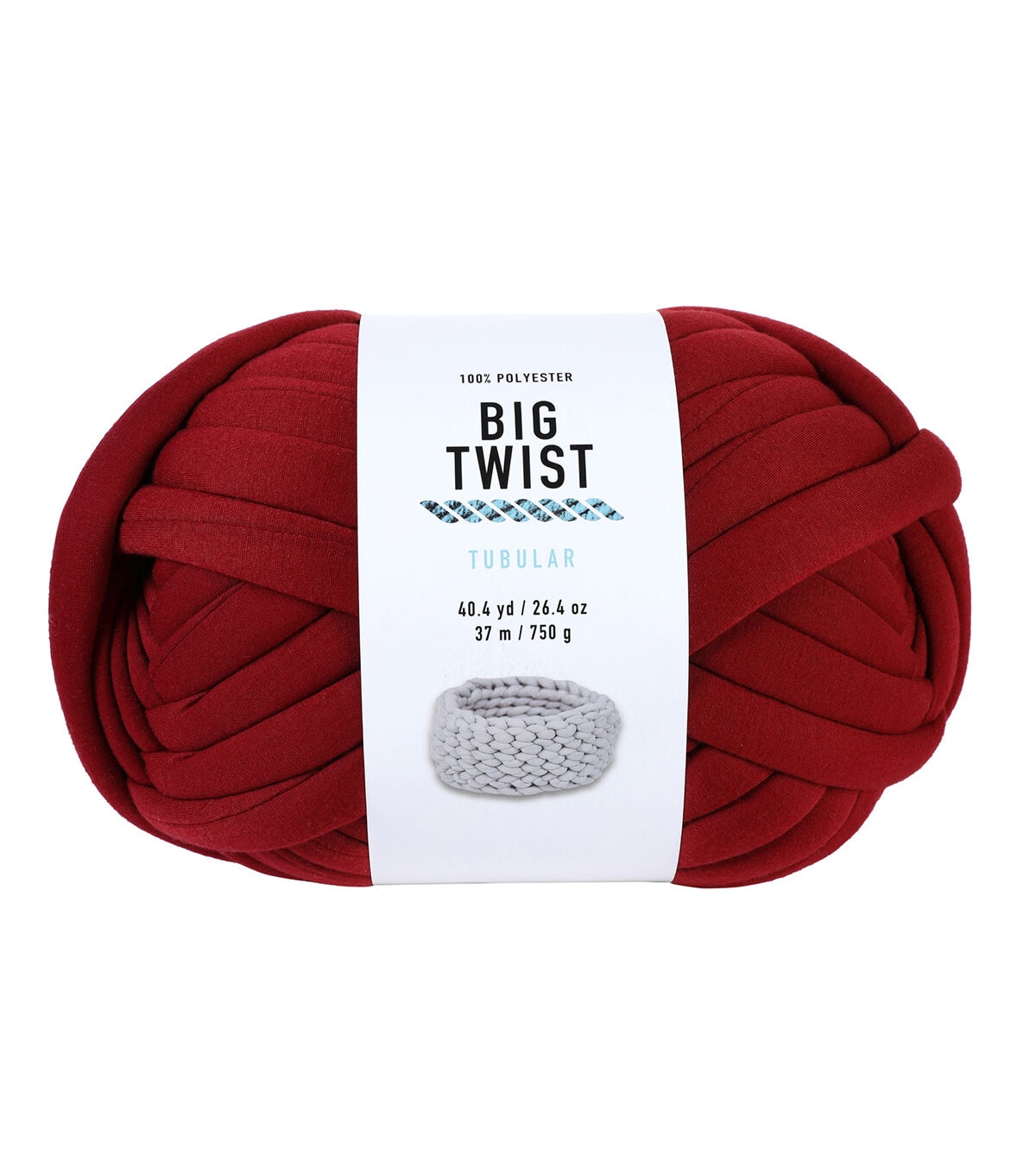 Tubular 40.5yds Jumbo Polyester Yarn by Big Twist