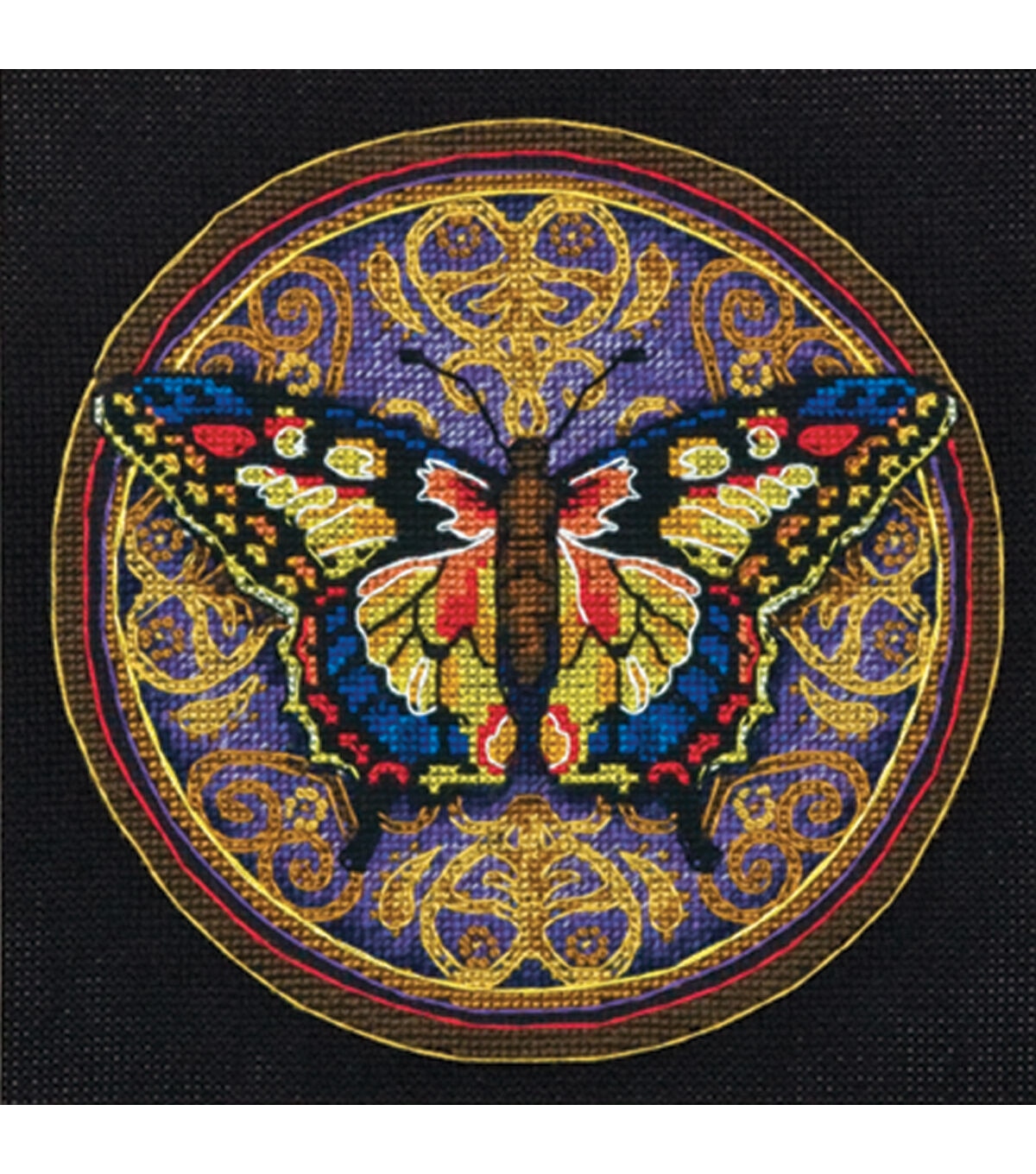 Dimensions 6 Ornate Butterfly Counted Cross Stitch Kit