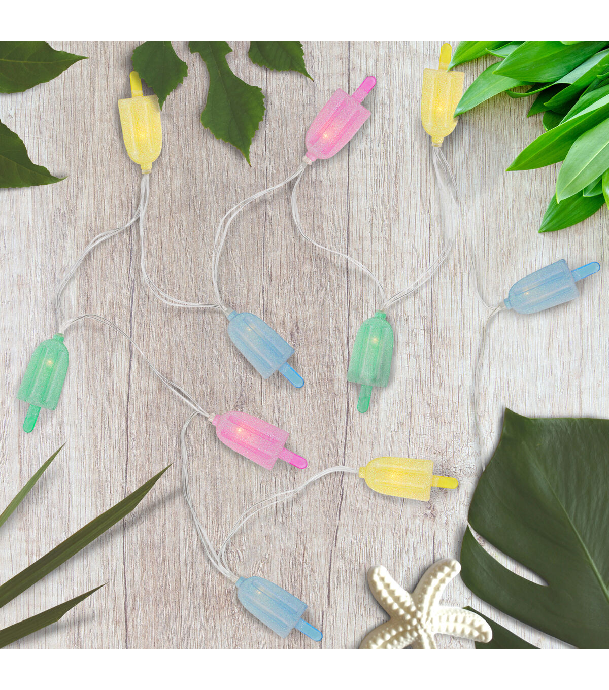 Northlight 10 Count LED Pastel Ice Pop String Lights