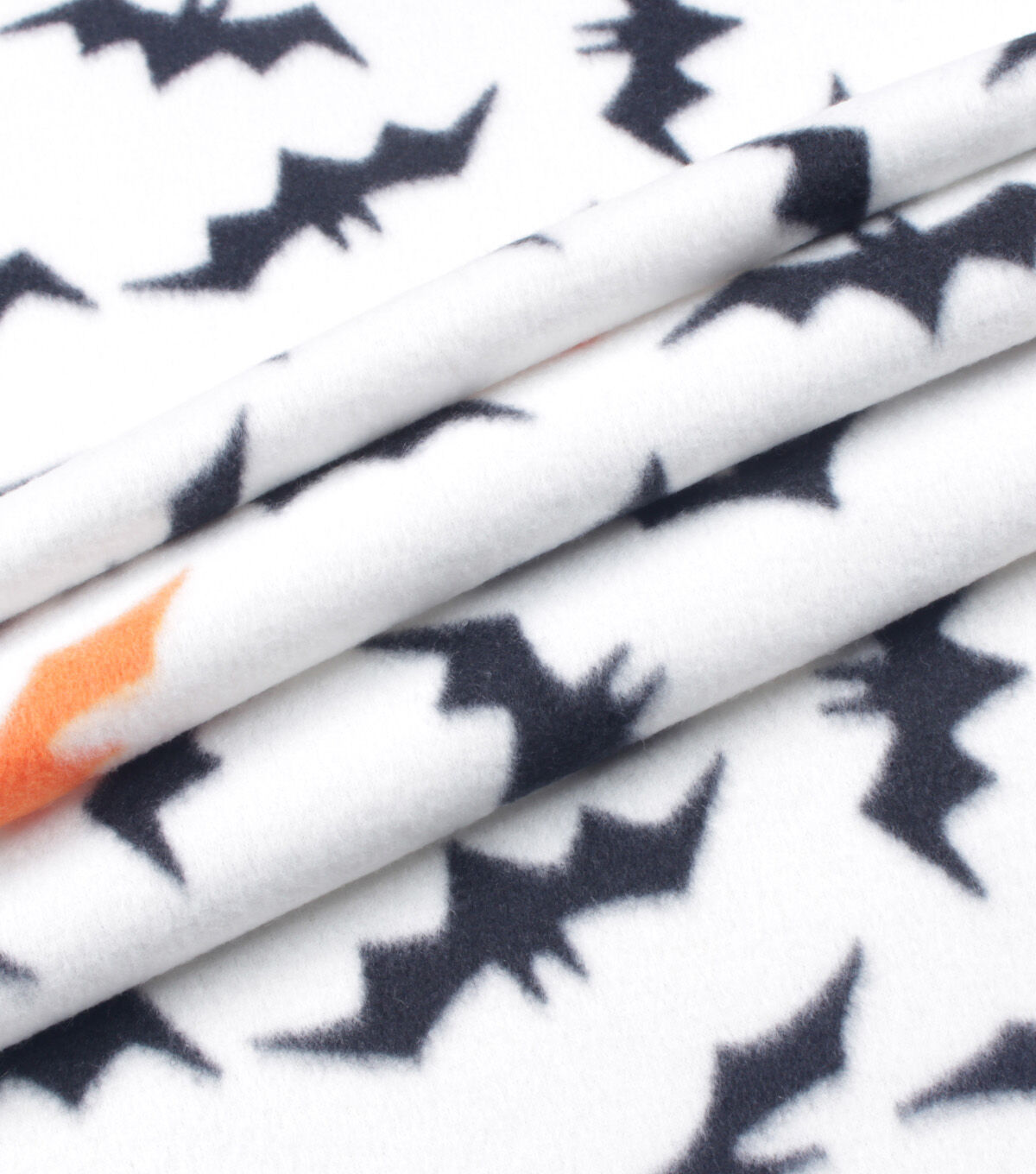 Blizzard Fleece Halloween Bats Fabric