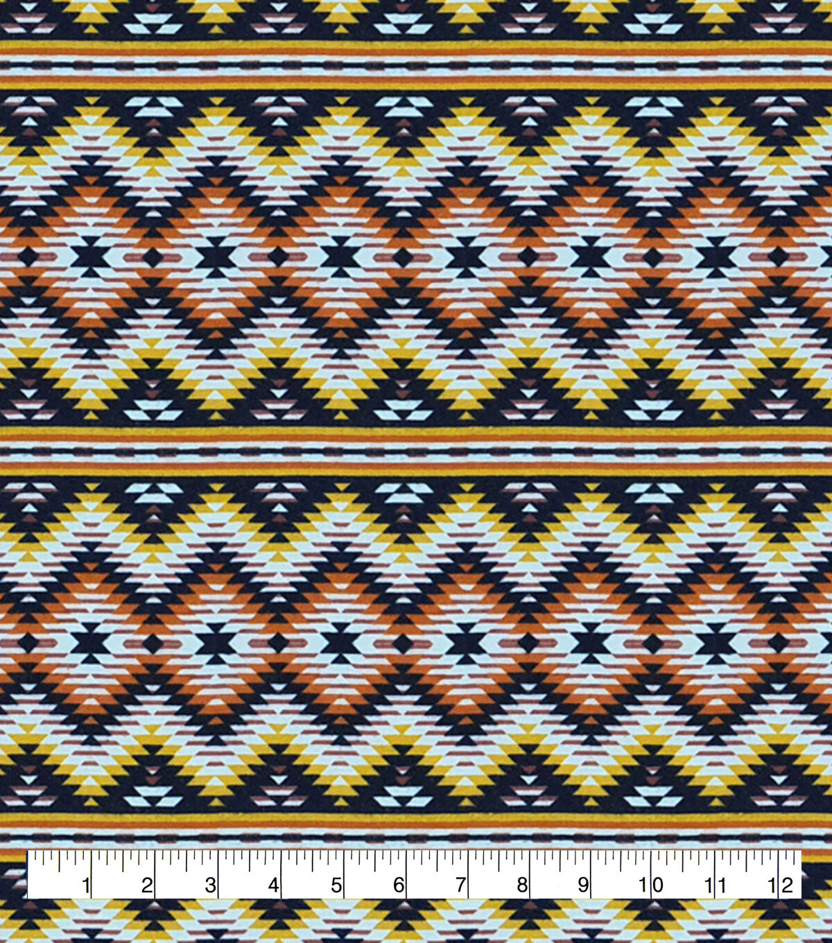 Multi Color Aztec Super Snuggle Flannel Fabric