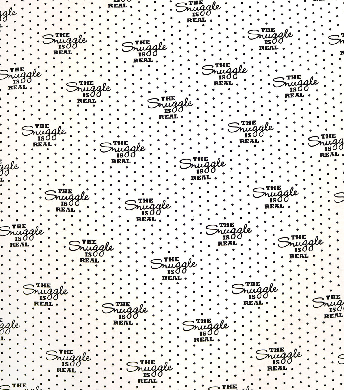 The Snuggle is Real Super Snuggle Flannel Fabric