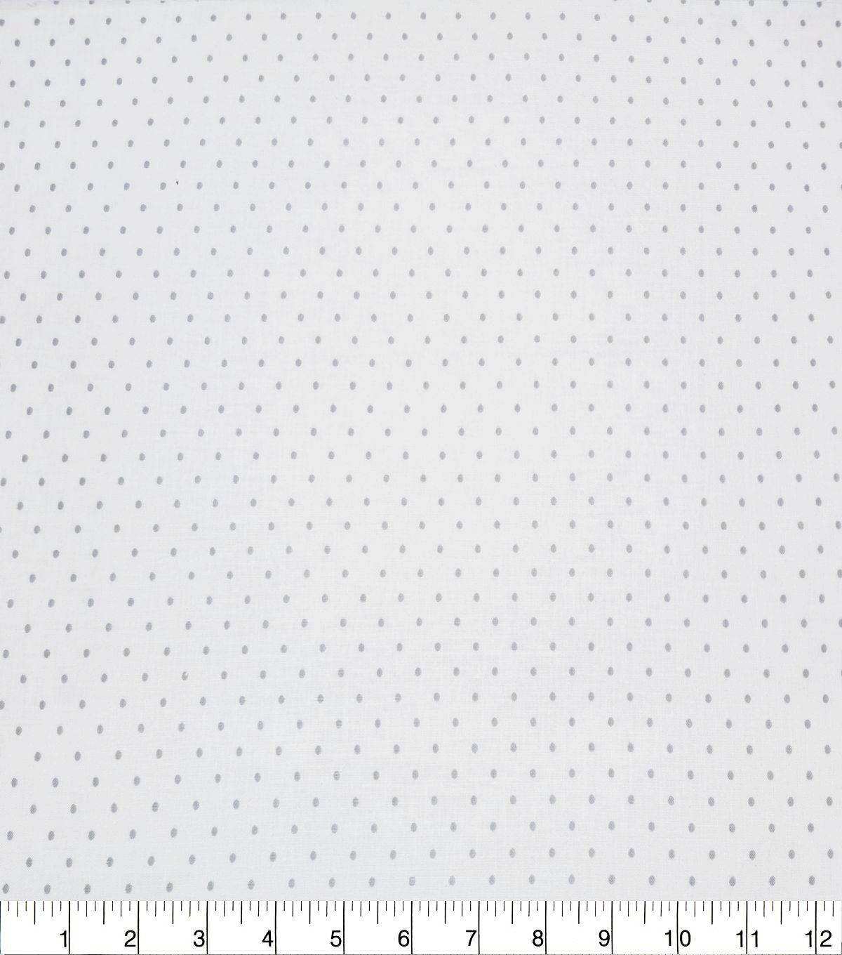 Aspirin Dots on White Quilt Cotton Fabric by Quilter's Showcase