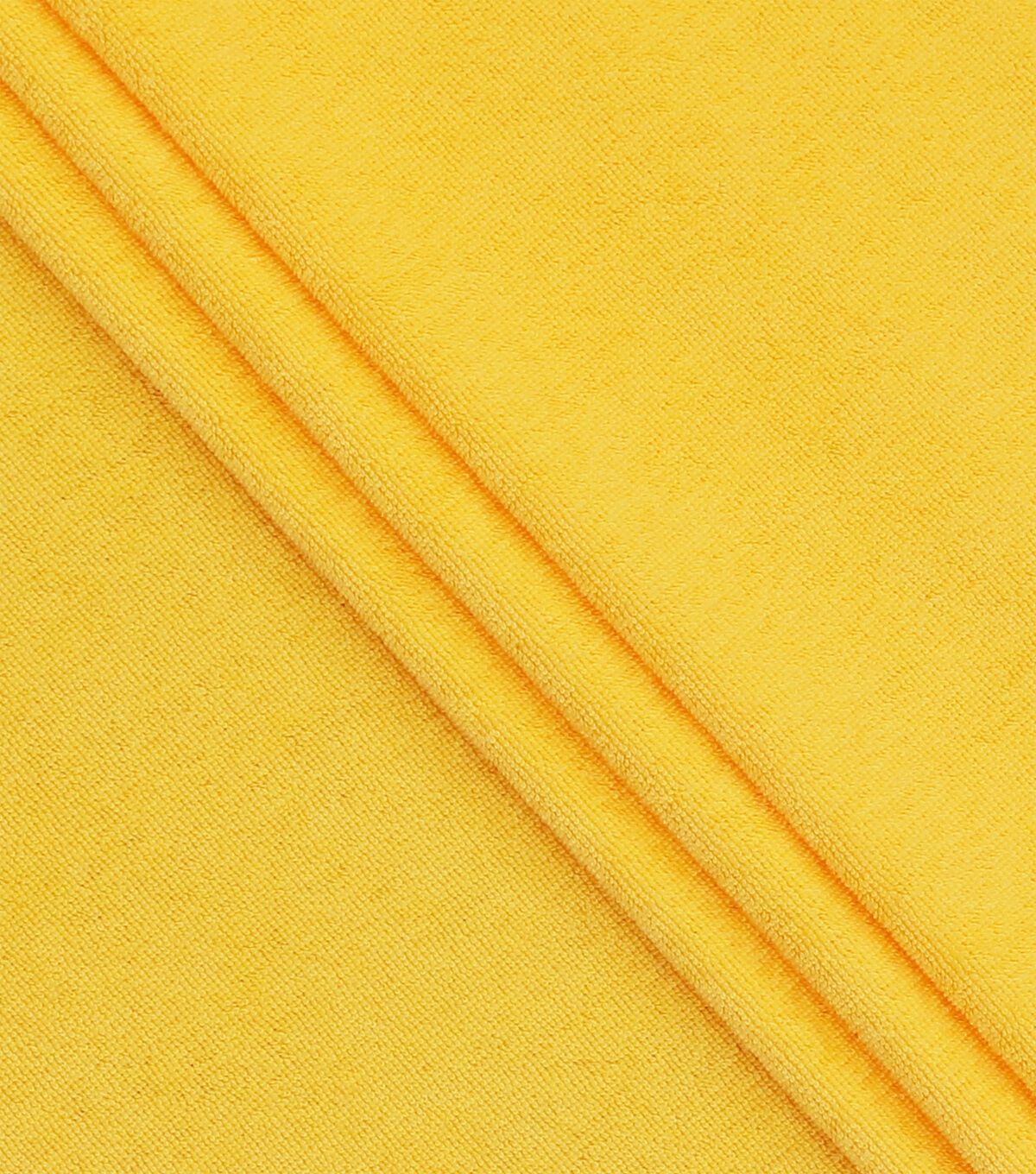Solid Cotton Polyester Blended Terry Cloth Fabric