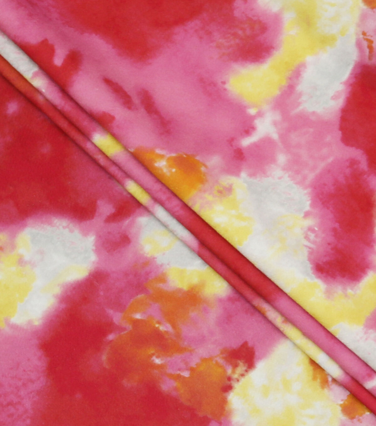 Pink Tie Dye Soft & Minky Fleece Fabric
