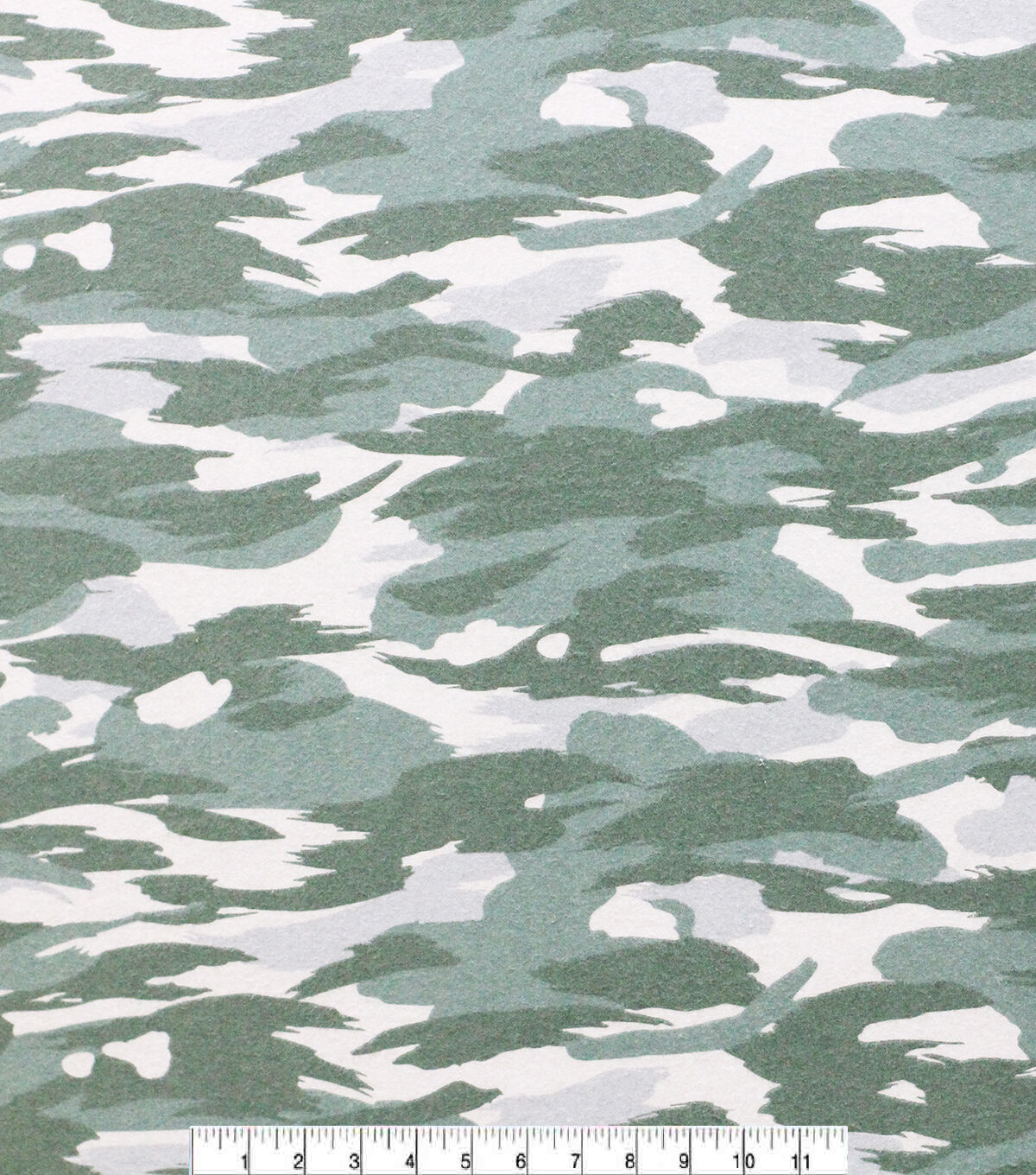 Super Snuggle Sketch Camo Flannel Fabric