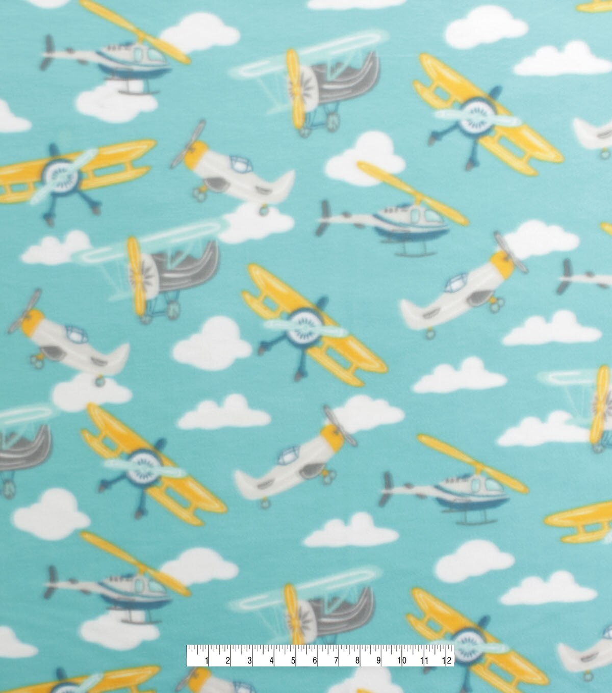 Take Flight Blizzard Fleece Fabric