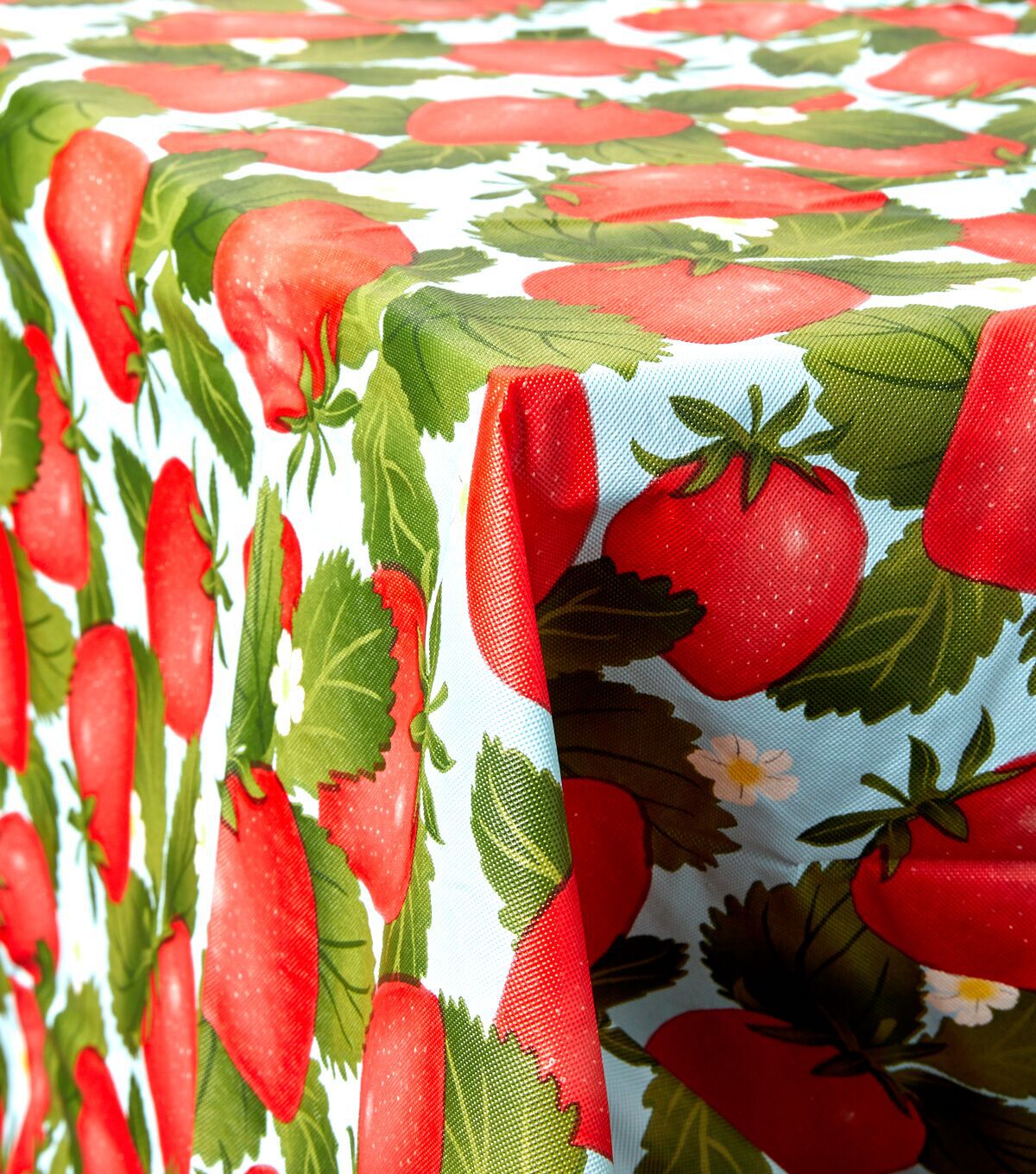 52 x 90 Summer Strawberries Tablecloth by Place & Time