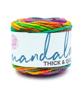 Lion Brand Mandala Thick & Quick 87yds Super Bulky Acrylic Yarn