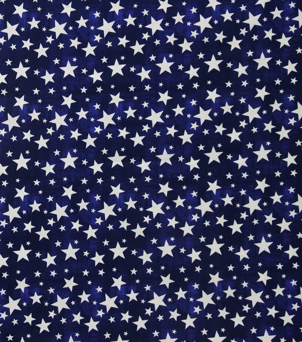 Stars on Navy Patriotic Cotton Fabric