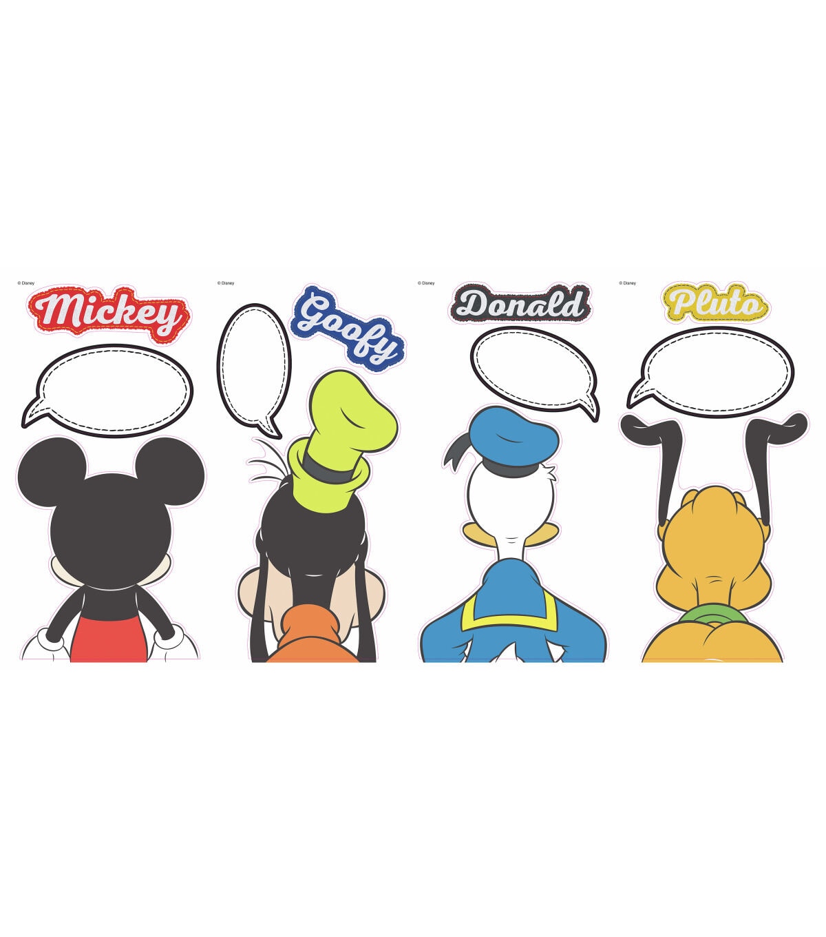 RoomMates Wall Decals Mickey and Friends