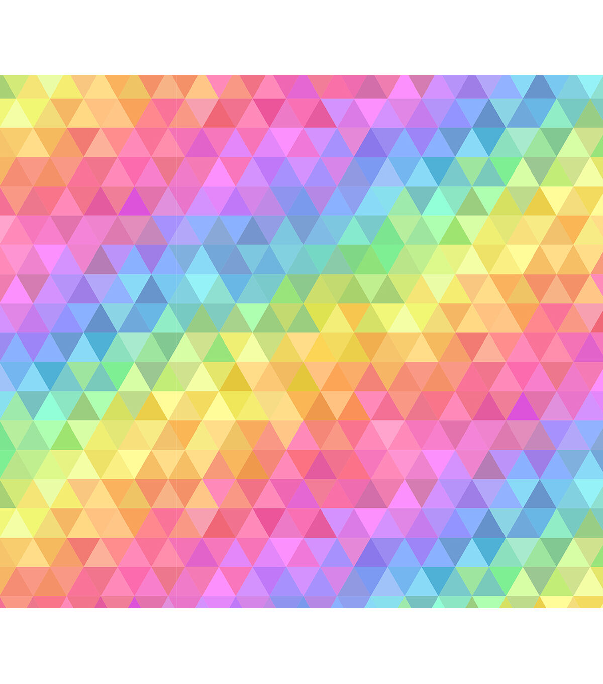Cricut 12 x 12 Rainbow Triangles Infusible Ink Transfer Sheets 2ct
