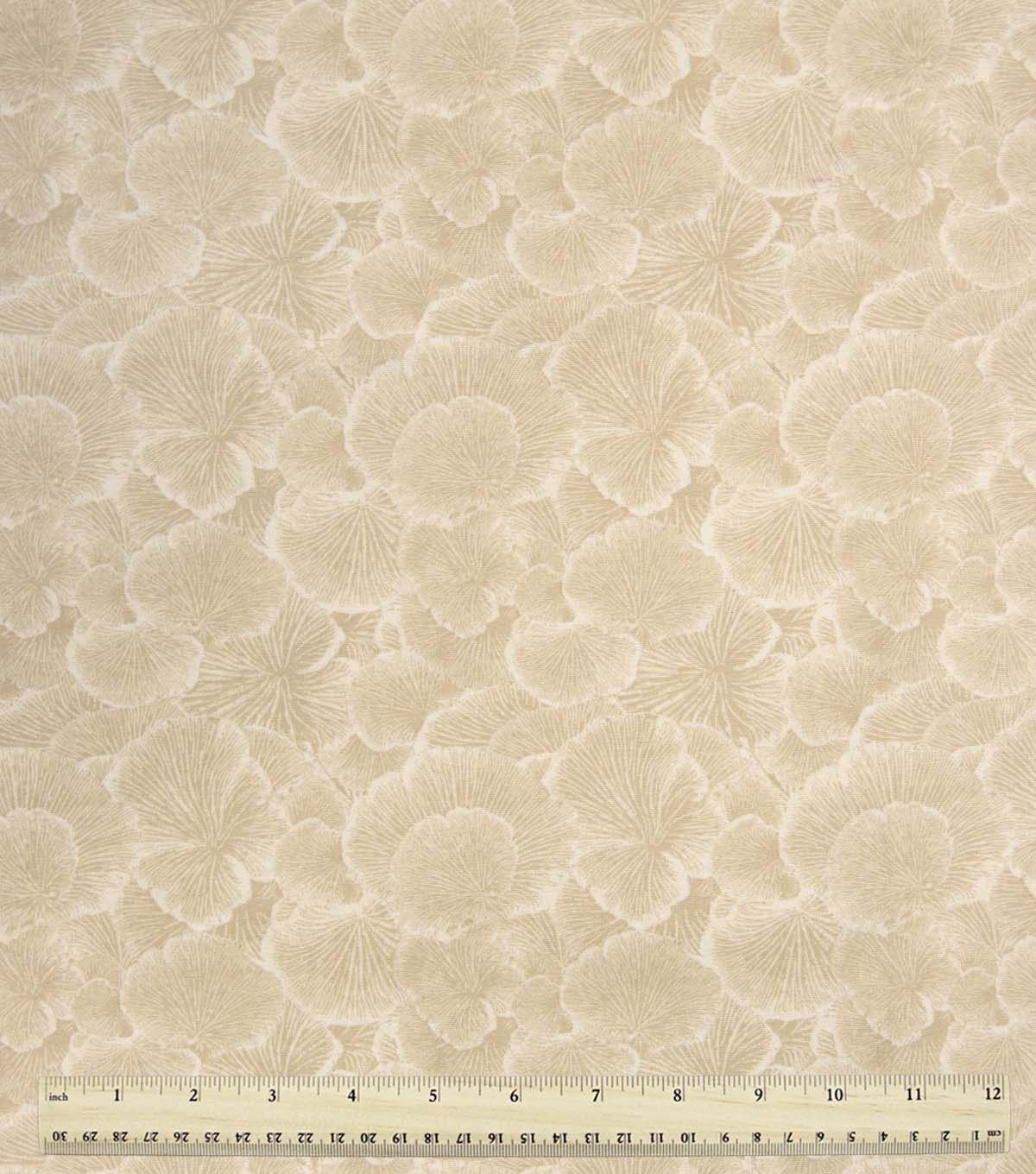 108 Wide Tan Mushroom Texture Flannel Fabric