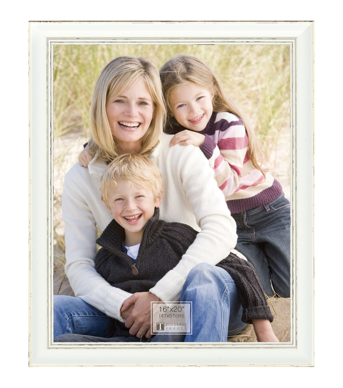 Timeless 16x20 Della White Picture Frame
