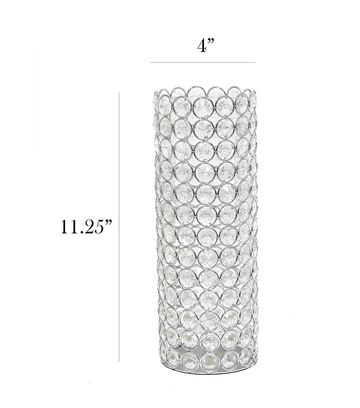 All The Rages 11.25 Crystal Decorative Vase
