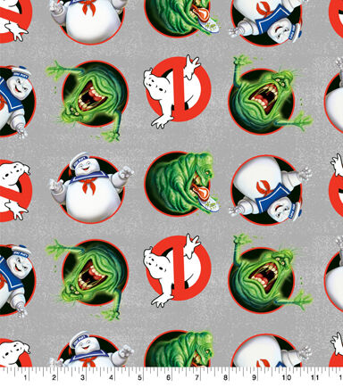 Ghostbusters Creepy Toss Cotton Fabric