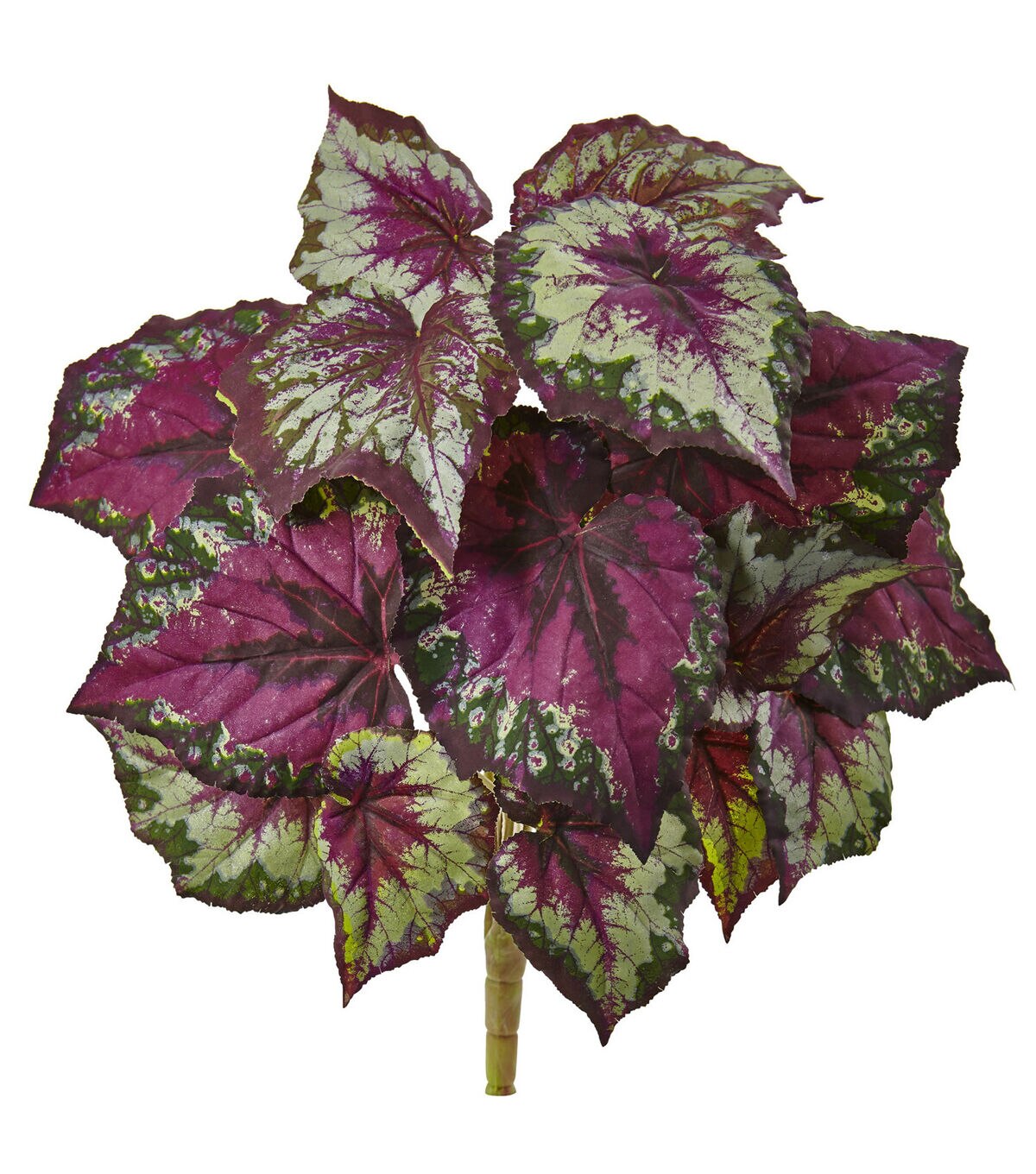 Nearly Natural 16 Wax Begonia Bush 6ct