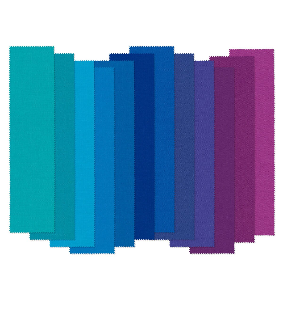 Robert Kaufman Kona Cotton Peacock Palette 40-Piece Cotton Fabric Roll