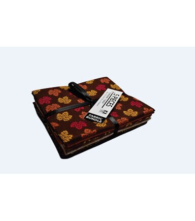 18 x 21 Fall Showcase Cotton Fabric Quarter Bundle 5ct
