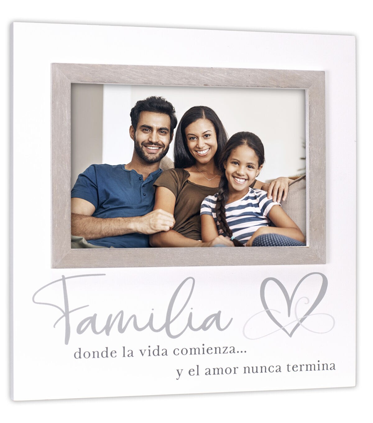 Malden 4 x 6 Familia Donde La Vida Comienza Tabletop Picture Frame