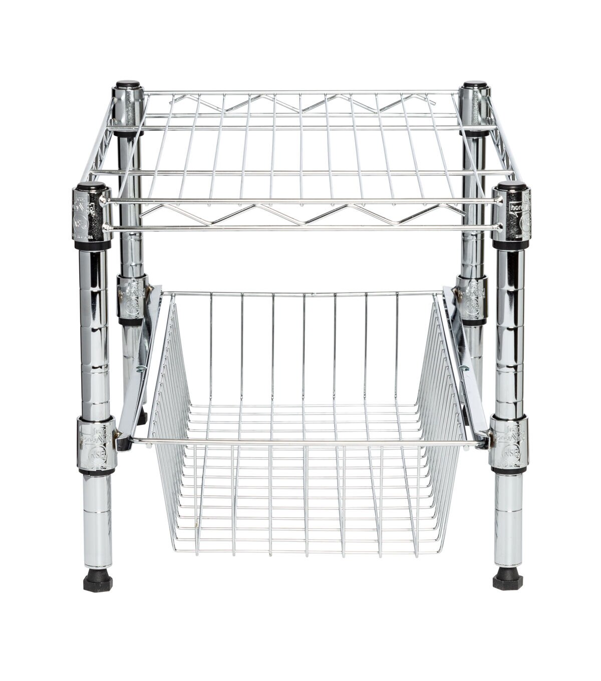 Honey Can Do 17.5 Adjustable Shelf With Under Cabinet Organization