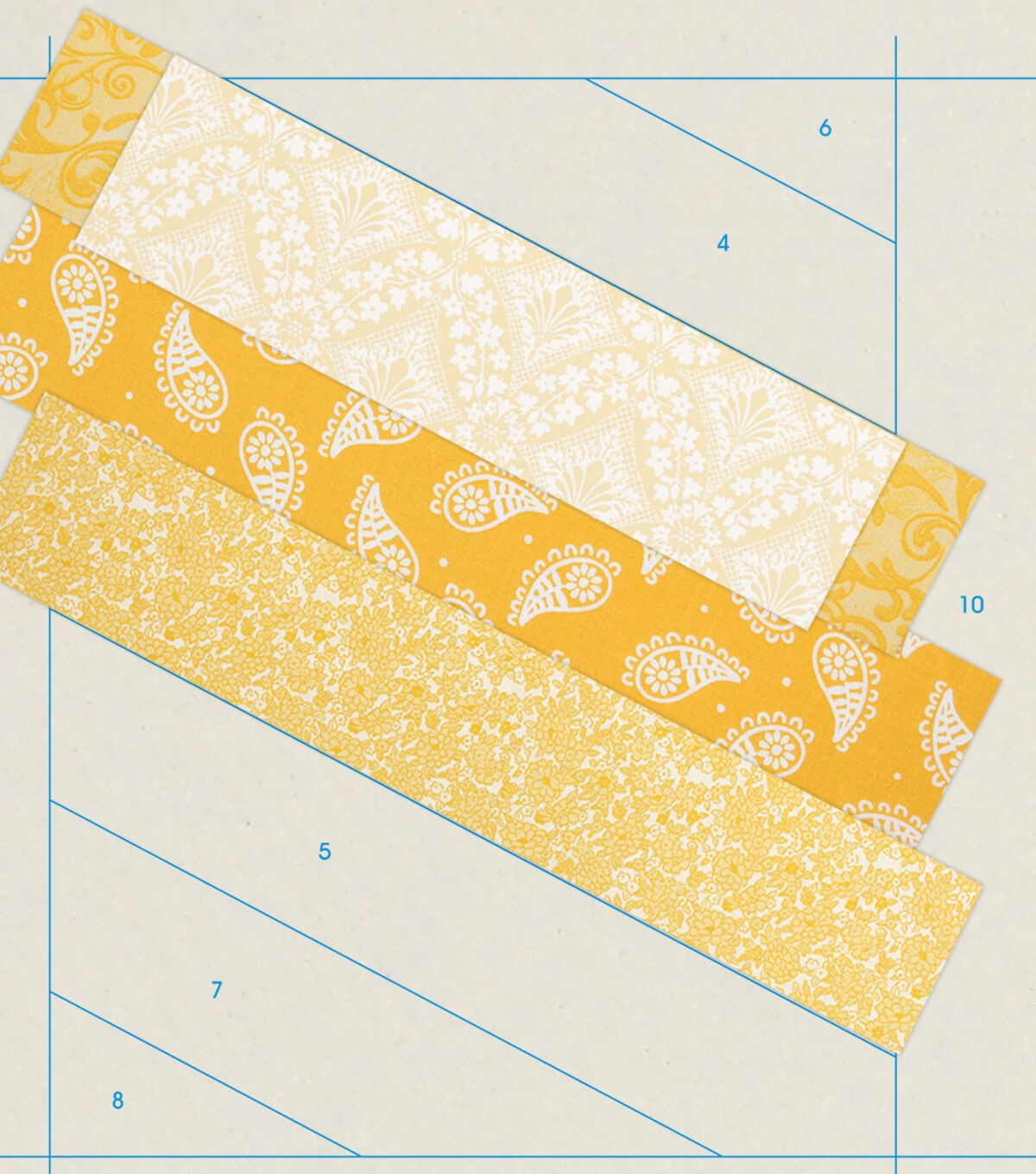 June Tailor Quilt As You Go Batting Placemats Jakarta