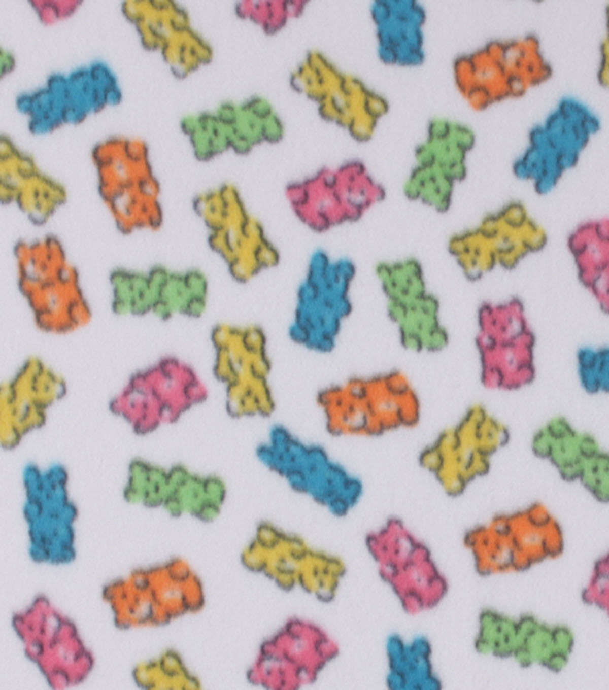 Candy Bears Blizzard Fleece Fabric