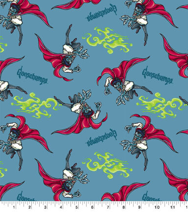 Goosebumps Vampire Halloween Cotton Fabric