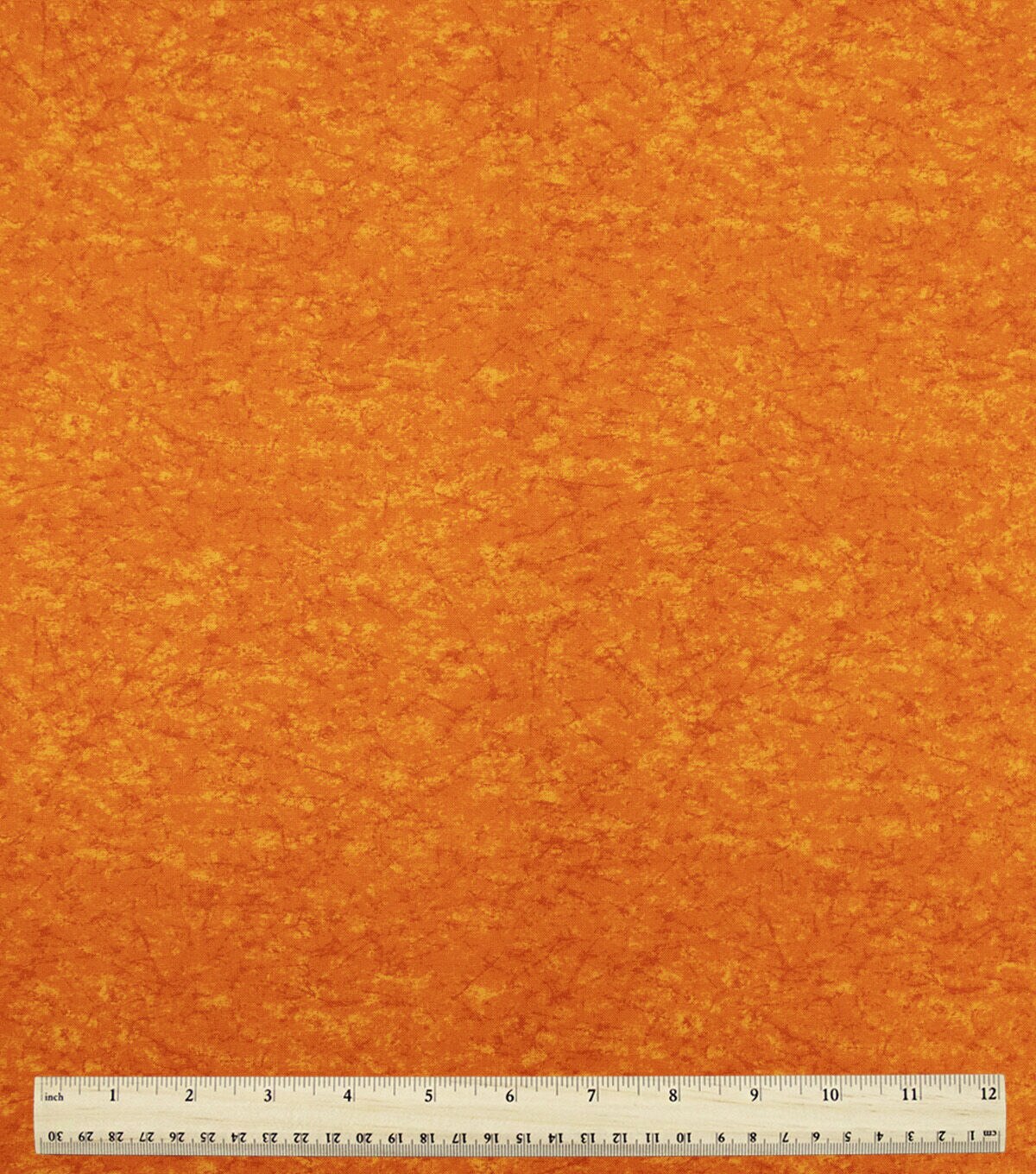 108 Wide Cotton Orange Distressed Fabric