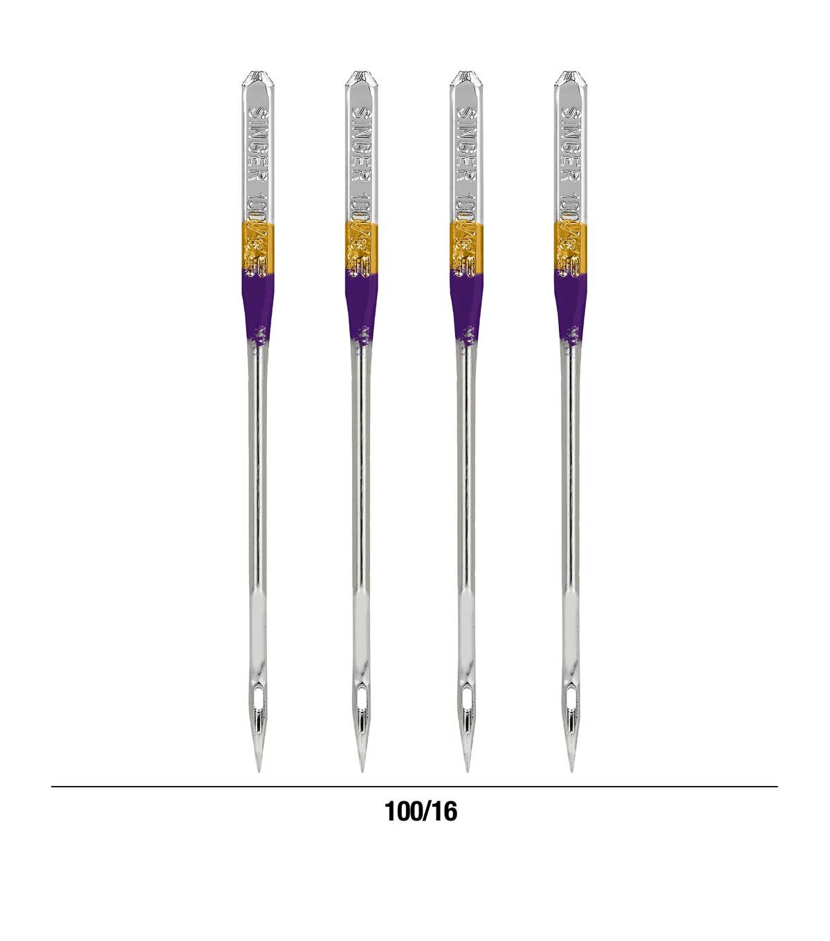 SINGER Universal Ball Point Machine Needles Size 100/16 4ct