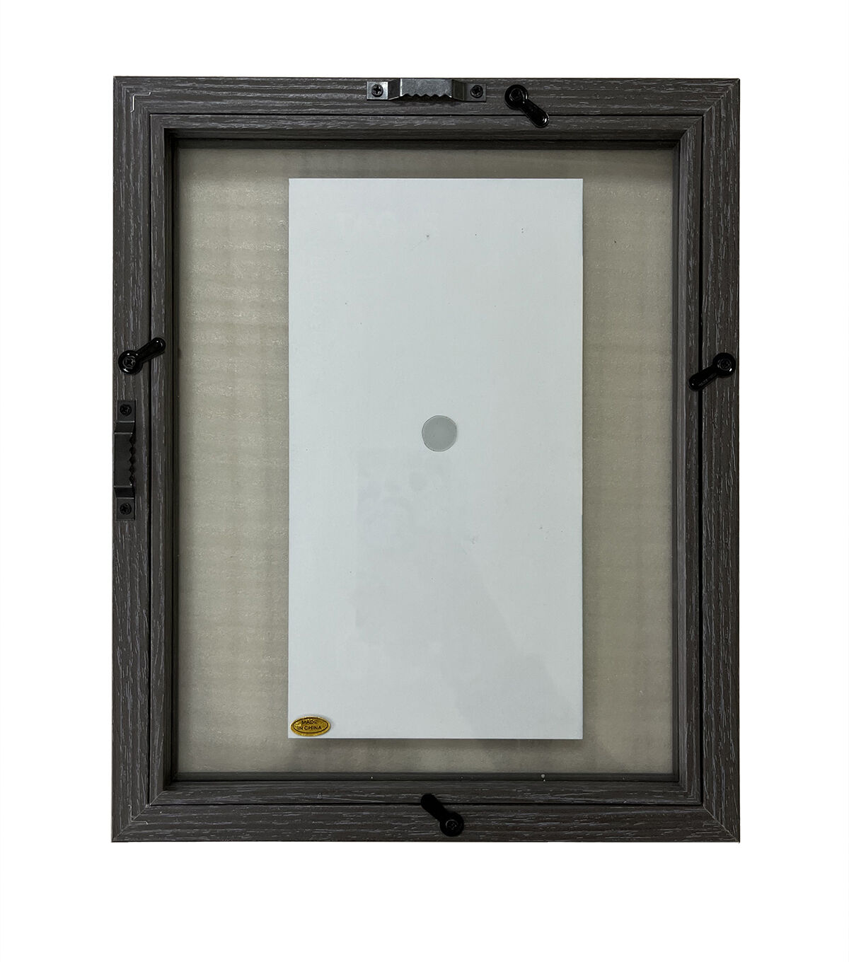 Innovative Home Creations 8 x 10 Gray Wood Float Frame